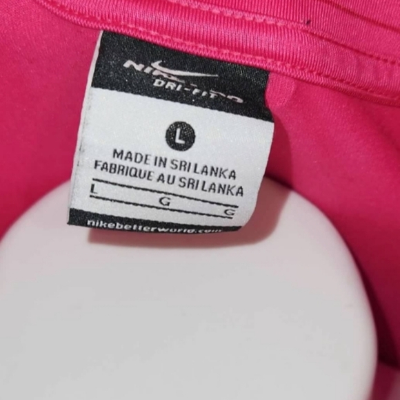 Women's NIKE Dri-Fit 1/2 Zip Long Sleeve - Picture 6 of 6